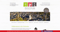 Desktop Screenshot of eifelstube-ahrweiler.de