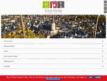Tablet Screenshot of eifelstube-ahrweiler.de